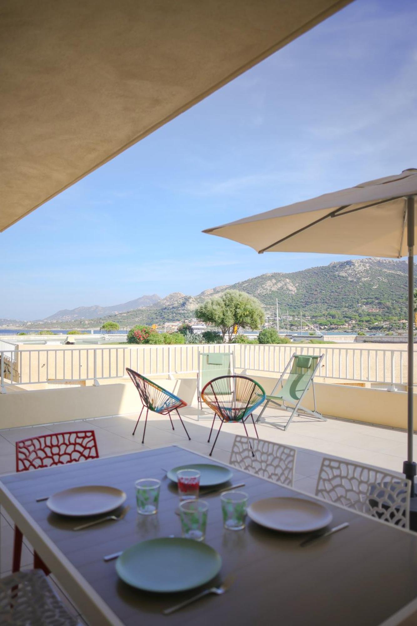 Appartement La Balagne , Bord De Mer, Grande Terrasse, Sant'Ambroggio Lumio  Exteriör bild